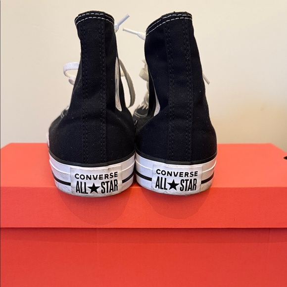 Converse Black Canvas High-Tops - Picture 3 of 6